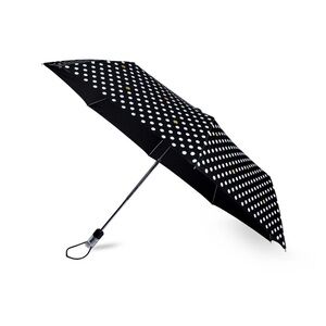 Kate Spade Umbrella Disney Polka Dot Black White new